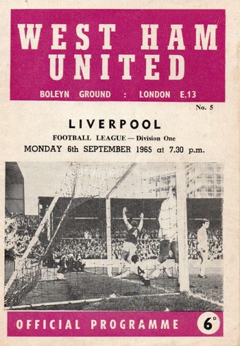 Match programme